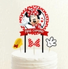 Topper XL Minnie rojo