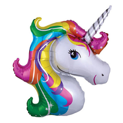 Globo unicornio 50cm x1 unidad
