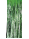 Cortina metalizada verde oliva
