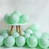 Globo verde pastel 12" x5 unidades - comprar online