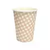 Vaso cuadritos nude x10 unidades