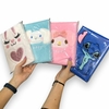 Agenda cuaderno peluche x1 unidad 20x10cm aprox. (4 opciones a elegir)