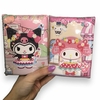 Agenda acolchonada Sanrio x1 unidad 20x10cm aprox. (2 opciones a elegir)