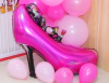 Globo zapato 80x75cm x1 unidad