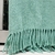 Manta Clasica Verde Acqua - comprar online