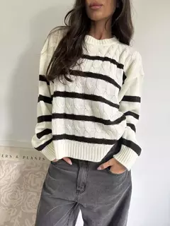 SWEATER GONET WHITE - comprar online