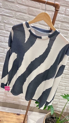 Imagen de BUZO LARGO ALEXIA- MORLEY WAFFLE (4 COLORES / TALLE ÚNICO)