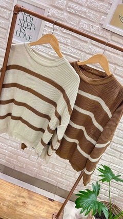 SWEATER AMPLIO AMAIA- HILO (2 COLORES / TALLE ÚNICO) - comprar online