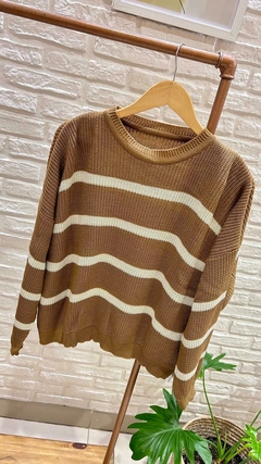 SWEATER AMPLIO AMAIA- HILO (2 COLORES / TALLE ÚNICO) - Cuenta Conmigo Santa Fe