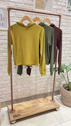BUZO CON FRISA AMALFI- MODAL SOFT (3 COLORES / TALLE UNICO) - comprar online