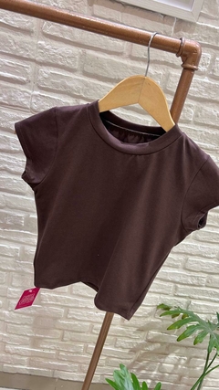 REMERA BECCA- ALGODÓN ELASTIZADO (6 COLORES / TALLE ÚNICO)