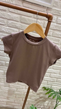 Imagen de REMERA BECCA- ALGODÓN ELASTIZADO (6 COLORES / TALLE ÚNICO)