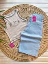 SHORT BERMUDA CELESTE- JEAN RÍGIDO (TALLES 36- 44 Y 46)