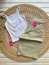 SHORT BERMUDA VERDE CLARO- JEAN RÍGIDO (TALLES 36- 38- 42 Y44)
