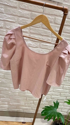 BLUSA ROMA- LINO ITALIANO (4 COLORES / TALLE ÚNICO)