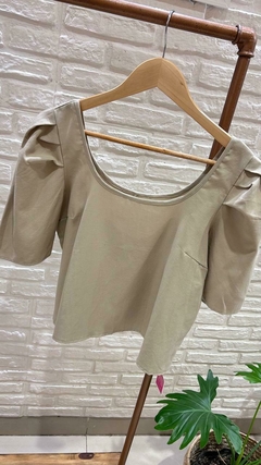 Imagen de BLUSA ROMA- LINO ITALIANO (4 COLORES / TALLE ÚNICO)