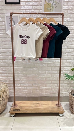 REMERA BOSTON- MODAL (5 COLORES / TALLE ÚNICO)