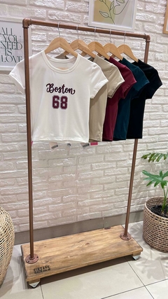 REMERA BOSTON- MODAL (5 COLORES / TALLE ÚNICO) - comprar online