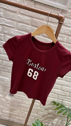 Imagen de REMERA BOSTON- MODAL (5 COLORES / TALLE ÚNICO)