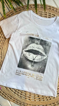 Imagen de REMERAS DE ALGODÓN CON BRILLOS- 3 COLORES (11 MODELOS / TALLE ÚNICO)