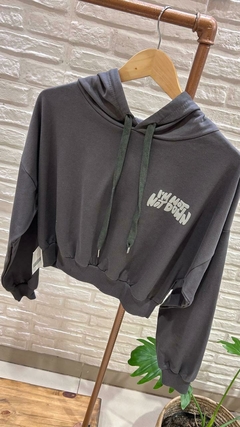 BUZO ALGODÓN RUSTICO- I'M NOT NOT DOWN (3 COLORES / TALLE ÚNICO) - tienda online