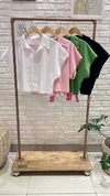 CAMISITA CORTA LISA- FIBRANA (2COLORES / TALLE UNICO)