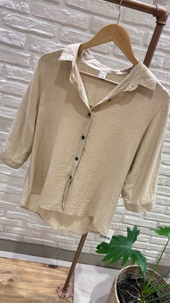 CAMISA MANGAS 3/4- SEDA FRIA (3 COLORES / TALLES 2 AL 5) - tienda online