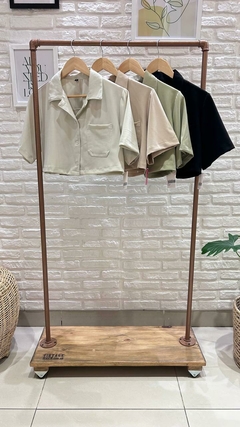 CAMISITA MALAIKA- TELA SASTRERA (4 COLORES / TALLE ÚNICO) - comprar online