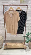 CAMISOLA A RAYAS- LINO (2 COLORES / TALLE UNICO)