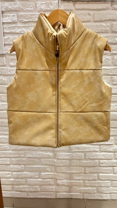 CHALECO ENGOMADO (COLOR NEGRO- GRIS Y CREMA / TALLE UNICO) - Cuenta Conmigo Santa Fe