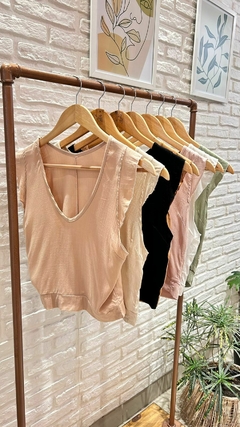 BLUSA LINO CHIARA (6 COLORES- TALLE UNICO) - tienda online