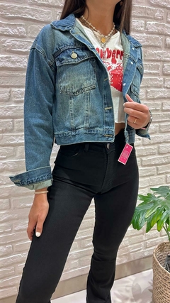CAMPERA DE JEAN ELOHIM- RÍGIDA (TALLES S AL XXL) en internet
