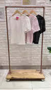 BLUSA MANGAS PRINCESAS EMILIA (3 COLORES / TALLE UNICO)