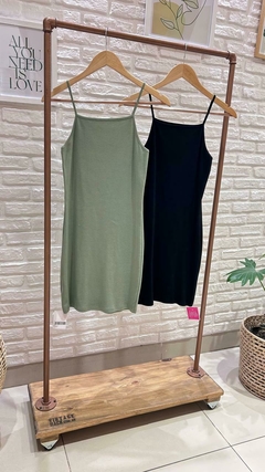 VESTIDO INDIGO- ALGODÓN (2 COLORES / TALLE ÚNICO) - comprar online