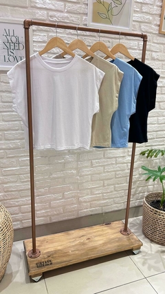 REMERA INDIRA- ALGODÓN (4 COLORES / TALLE ÚNICO) - comprar online