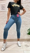 JEAN ELASTIZADO CELESTE COSTURA TOSTADA- PROMO! (MARCA S.GSTRONG / TALLES 36 AL 46)