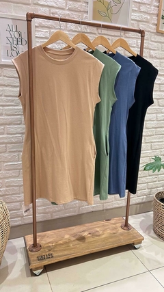 VESTIDO JUANA- ALGODÓN (ÚLTIMOS 2 COLORES / TALLE ÚNICO) - comprar online
