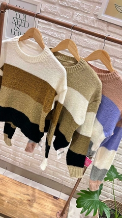 SWEATER JUANA- HILO GRUESO (3 MODELOS / TALLE ÚNICO) - comprar online