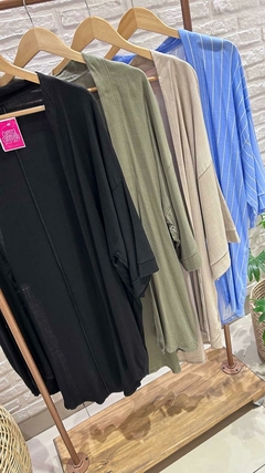 KIMONO DE LINO FINITO (4 COLORES / TALLE UNICO) - comprar online