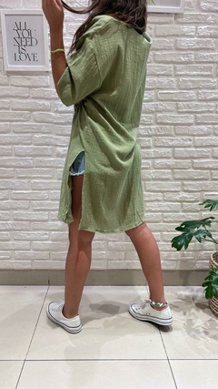 KIMONO LISO- LINO (4 COLORES / TALLE UNICO) - comprar online
