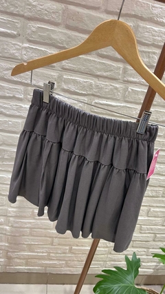 SHORT POLLERA MÁLAGA- LINO (5 COLORES / TALLE ÚNICO)