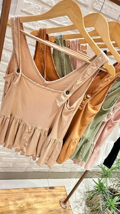 BLUSA LINO MARIA ( ÚLTIMOS COLORES- TALLE UNICO) - comprar online