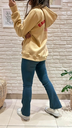 MAXIBUZO CON FRISA- CERECITAS (COLOR BEIGE / TALLE UNICO) - comprar online