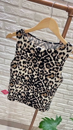 MUSCULOSA ANIMAL PRINT- MORLEY (3 COLORES / TALLE ÚNICO) en internet