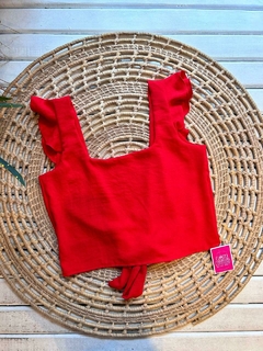 Imagen de BLUSA NAHIBI- LINO ITALIANO (4 COLORES / TALLE ÚNICO)