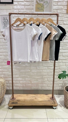 REMERA OLIVIA- ALGODÓN (6 COLORES / TALLE ÚNICO)