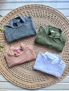 MEDIA POLERA BASICA- MODAL SOFT (5 COLORES / TALLES 1 AL 4)