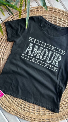 REMERAS ESTAMPADAS PROMO!- ALGODÓN / COLOR NEGRO (25 MODELOS / TALLE ÚNICO) - comprar online