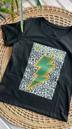 REMERAS ESTAMPADAS PROMO!- ALGODÓN / COLOR NEGRO (25 MODELOS / TALLE ÚNICO) - tienda online