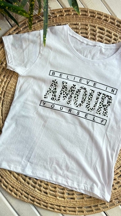 REMERAS ESTAMPADAS PROMO! ALGODÓN / COLOR BLANCO (22 MODELOS / TALLE UNICO) - Cuenta Conmigo Santa Fe